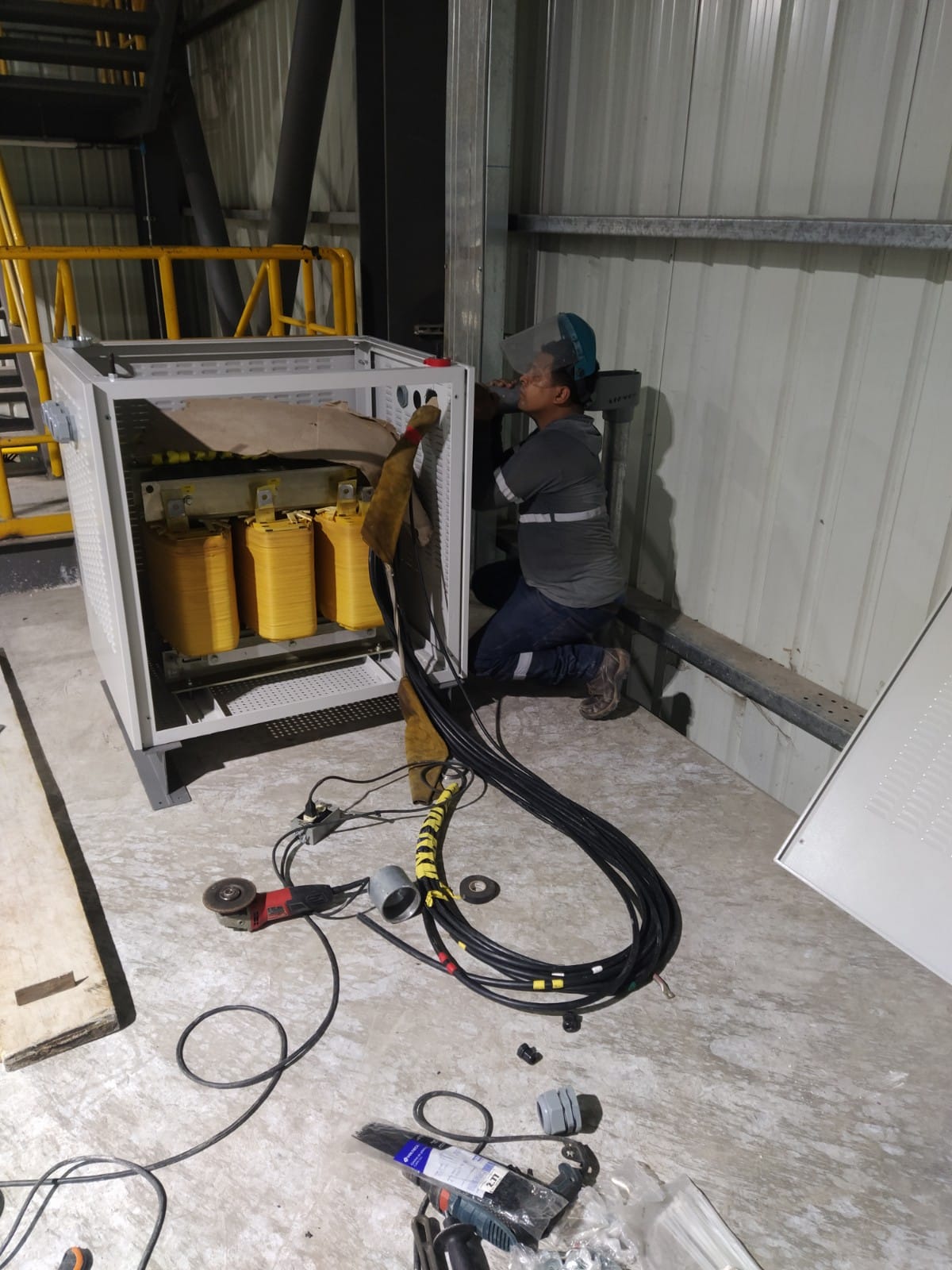 Sistema de pararrayos