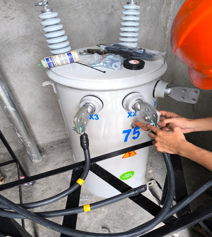 Transformador 75KVA instalado