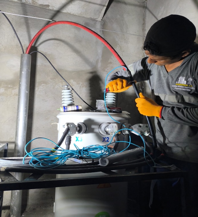 Trabajos en media tensión