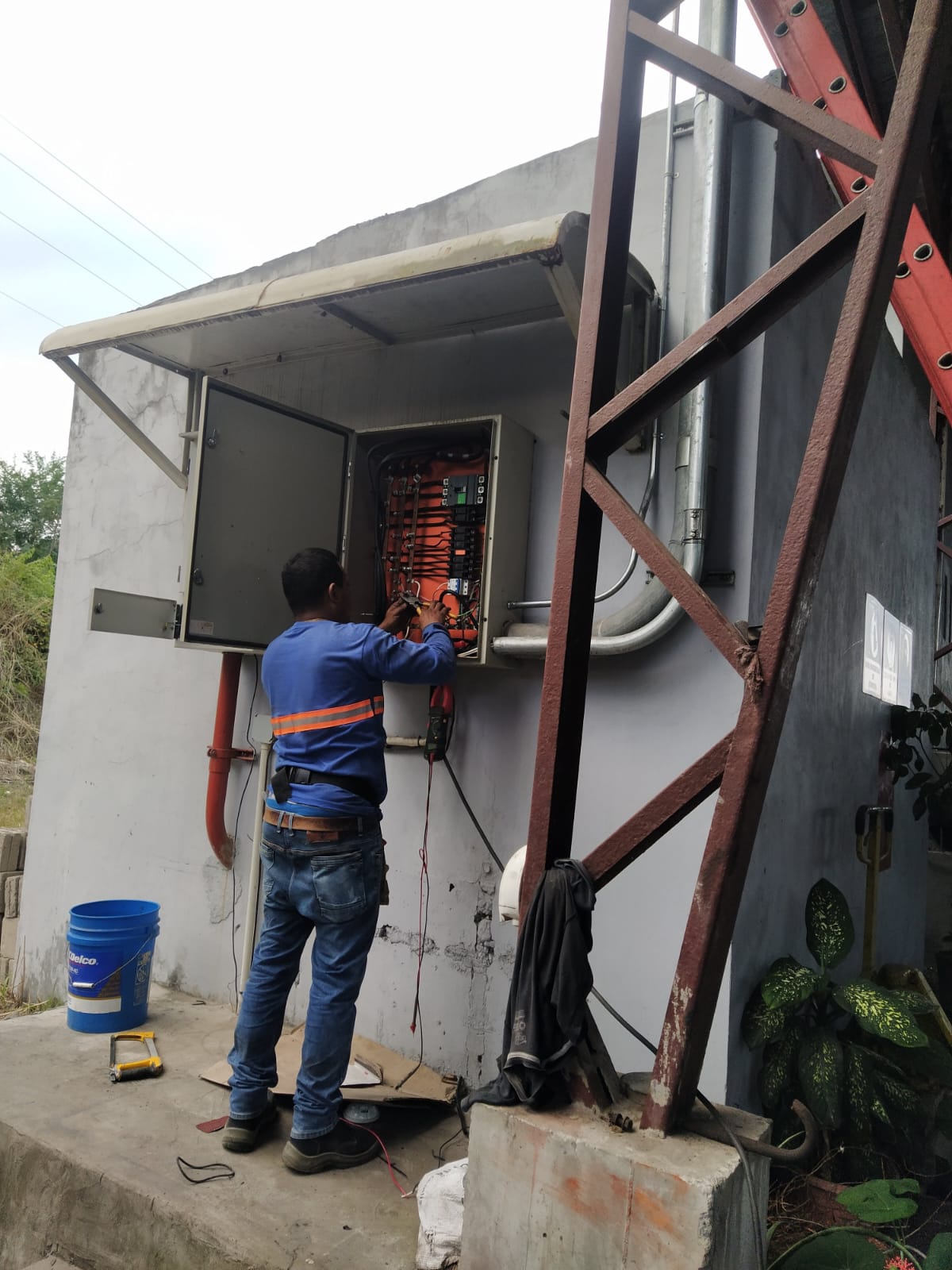 Cableado superflex instalado
