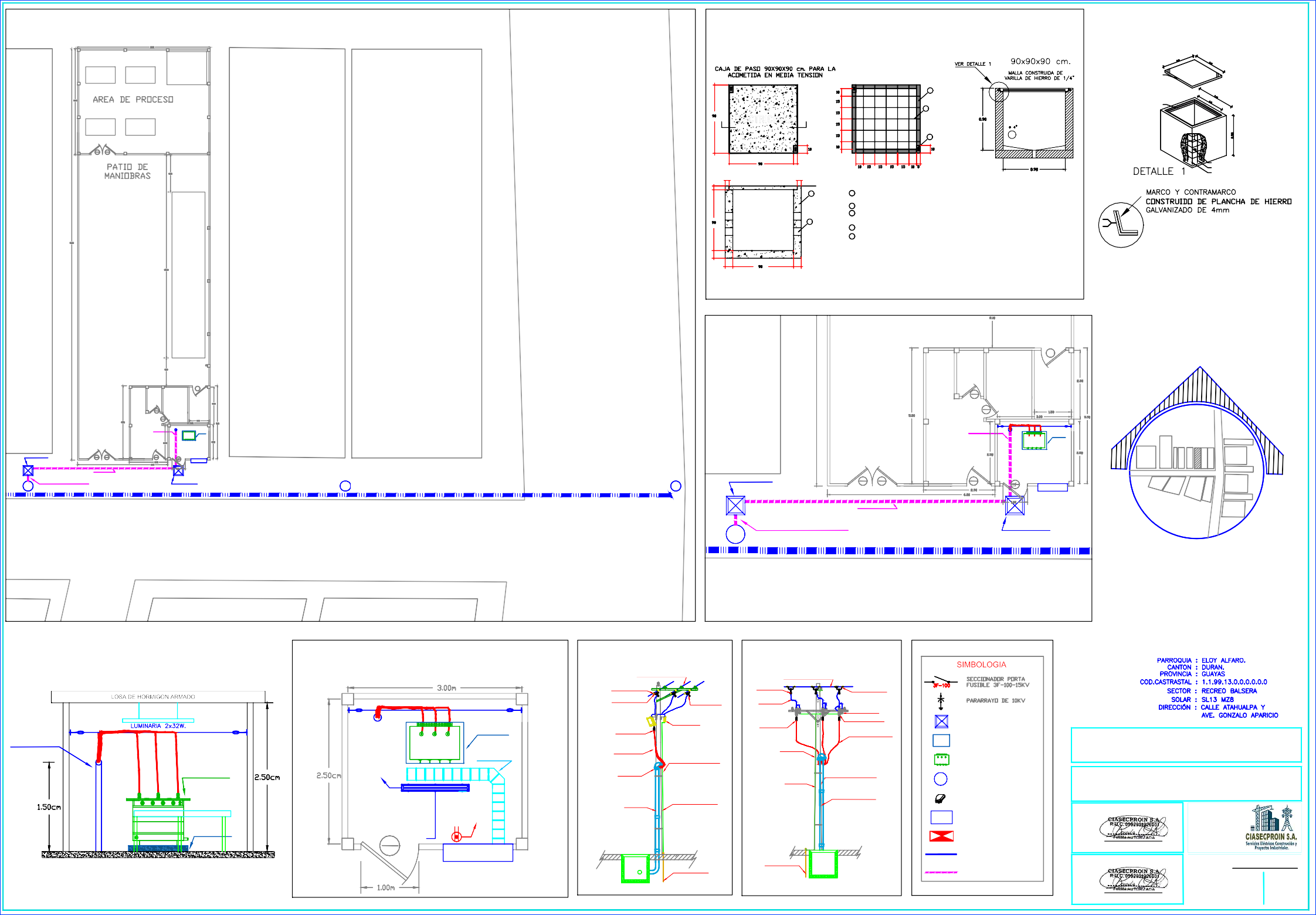 Diseño eléctrico aprobado